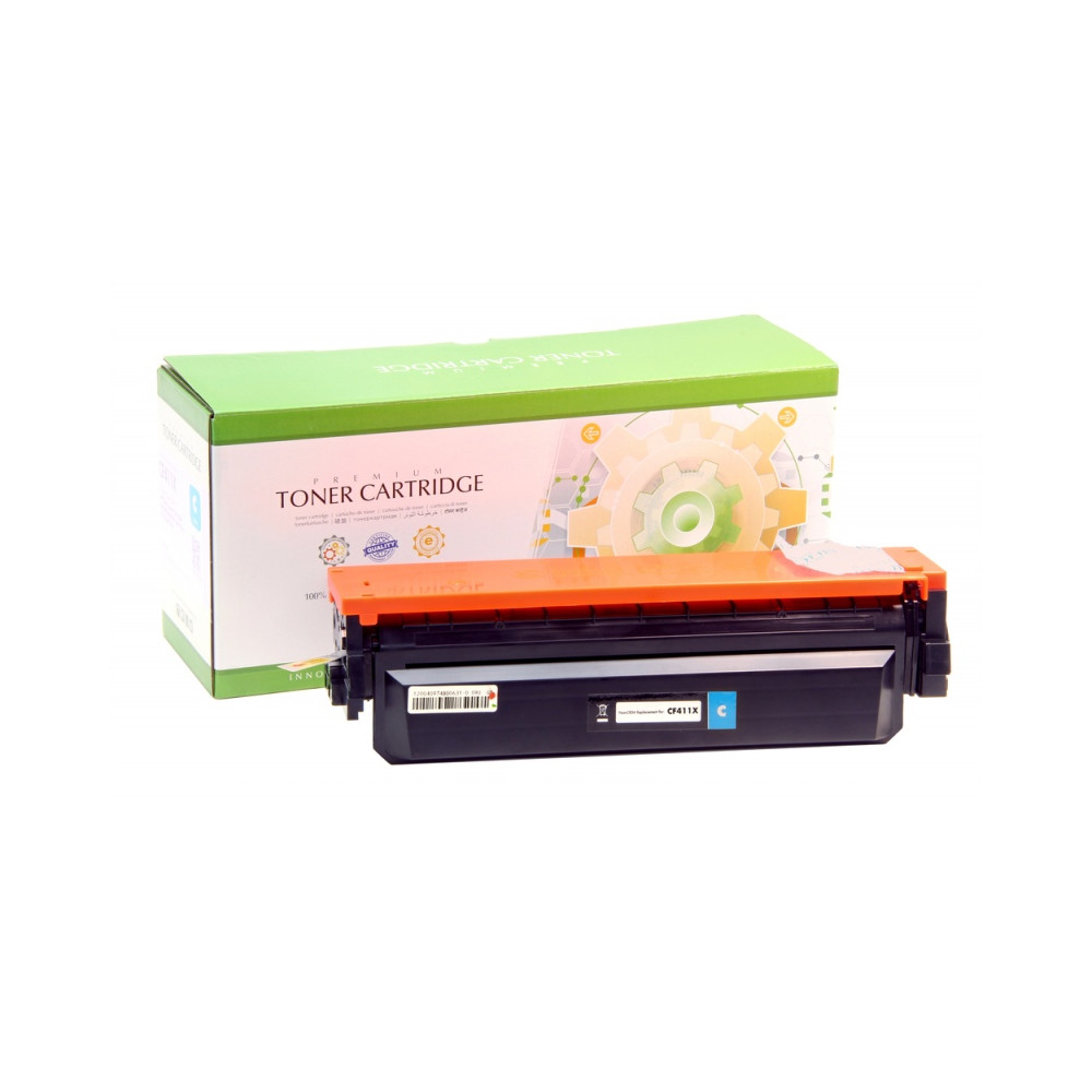 Neoriginali Static Control HP (CF411X) / Canon CRG 046H, žydra kasetė lazeriniams spausdintuvams, 5000 psl.