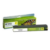 Neoriginali Static Control HP No.973X (F6T83AE) Nauja mikroschema, geltona kasetė rašaliniams spausdintuvams, 7000 psl.