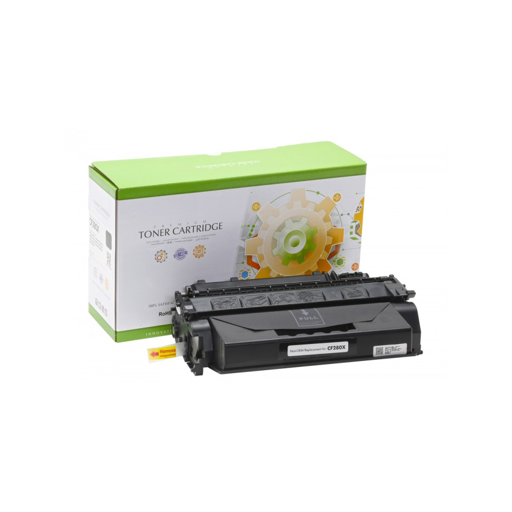 Neoriginali Static Control HP CF280X, juoda kasetė lazeriniams spausdintuvams, 6900 psl.