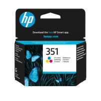 HP 351 Tri-color (CB337EE) Rašalinė kasetė, CMY