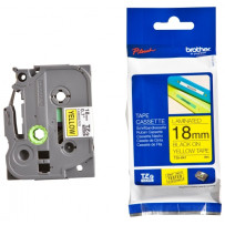 Brother TZe-641 (TZE641) 18mm, 8m, Geltona, juoda juostelė