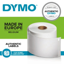 Dymo 99012 (S0722400) Etiketės 36 x 89mm, 2 ritinėliai x 260 etikečių, Balta...