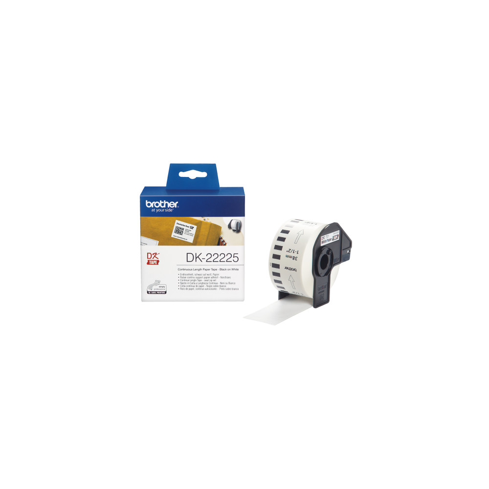 Brother DK-22225 (DK22225) Continuous Paper Tape 38mm