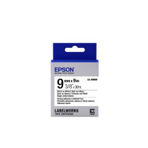 Epson LK-3WBW (C53S653007) Ženklinimo juostos kasetė, Strong Adhesive, Black on White 9mm, 9m