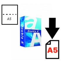 Popierius Double A (A kategorija), A5, 80g, 500 lapų