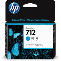 HP 712 (3ED67A) Rašalinė kasetė, Žydra