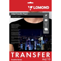 Termopernešimo popierius Lomond Thermotransfer Inkjet Paper A4, 10 lapų, tamsiems audiniams