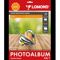 Fotoalbumas Lomond Inkjet Mini Album Small Heart Matinis širdelės formos 32x40mm (mažas)