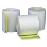 Dvisluoksnė kasos juosta OFF/SC,plotis 76mm, ilgis 20m, įvorė 12mm, skersmuo 65mm, 10vnt./pak.