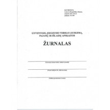 Gyventojo, įsigijusio verslo liudijimą, pajamų ir išlaidų apskaitos žurnalas, A5 (36) 0720-065