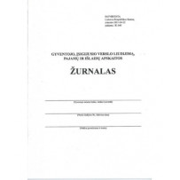 Gyventojo, įsigijusio verslo liudijimą, pajamų ir išlaidų apskaitos žurnalas, A5 (36) 0720-065