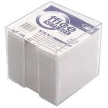 Lapeliai užrašams Forpus, 9x9 cm, balti, neklijuoti, su dėklu (800)