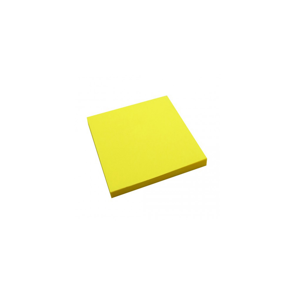 Lipnūs lapeliai Forpus, Neon, 75x75mm, geltoni (1x80)