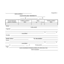 Kasos išlaidų orderiai, A5 (100) 0720-043