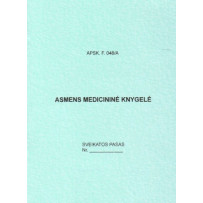Asmens medicininė knygelė, A6