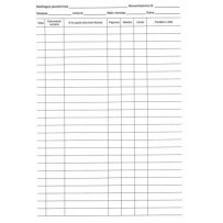 Sandėlio apskaitos knyga, A4 (36) 0720-088