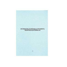 Informacinių siunčiamųjų dokumentų registravomo žurnalas, A4 (48) 0720-007