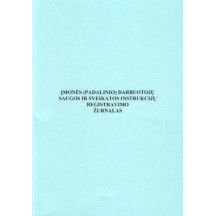 Darbuotojų saugos ir sveikatos instrukcijų registracijos žurnalas, A4 (24) 0720-033