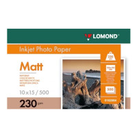 Fotopopierius Lomond Photo Inkjet Paper Matinis 230 g/m2 10x15, 500 lapų