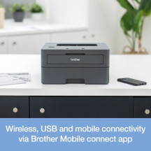 Brother HL-L2445DW Spausdintuvas lazerinis nespalvotas A4 32 ppm USB Wi-Fi Ethernet LAN