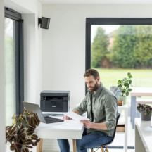 Brother DCP-L1640W Spausdintuvas lazerinis nespalvotas MFP A4 20 ppm USB Wi-Fi Ethernet LAN