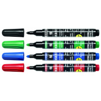 Stanger Permanentiniai žymekliai M235, 1-3 mm, 4 spalvų rinkinys 712012