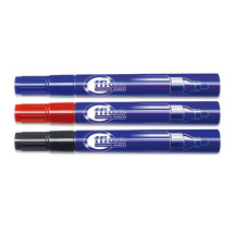 Žymeklis permanentinis Forpus, 1-5 mm, apvali galvutė, juodas 1213-001