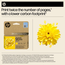 HP 937e EvoMore (4S6W8NE) Rašalinė kasetė, Geltona