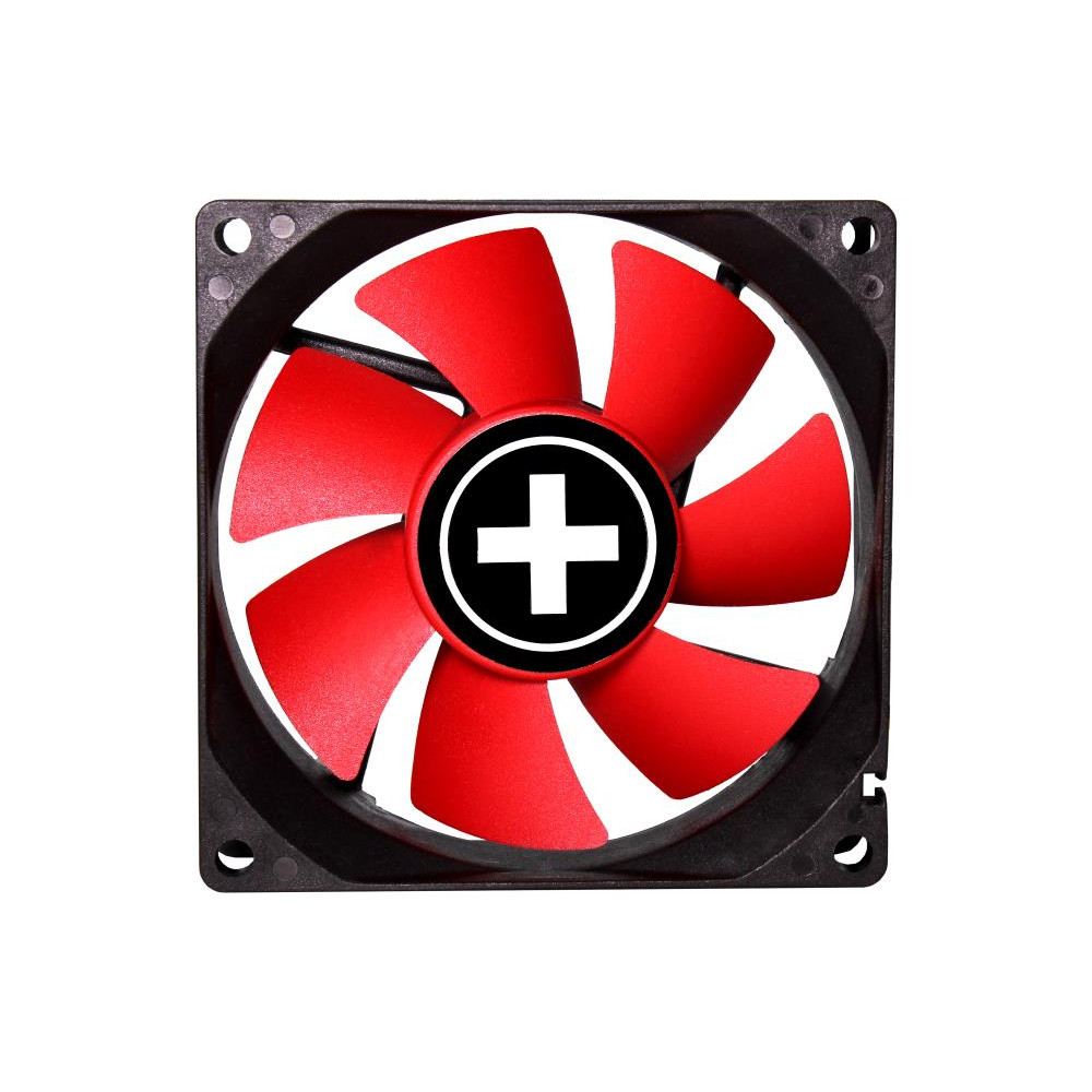 CASE FAN 80MM REDWING 3PIN+4P/12V XF037 XILENCE