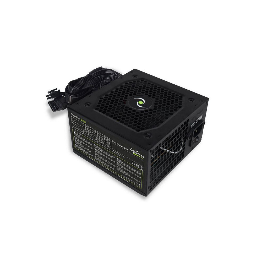Power Supply|TECNOWARE|FREE SILENT 500W|ATX|PC|180 - 264 V|500 W|FAL506FS12B