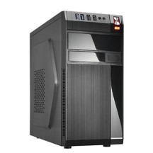 Case|GOLDEN TIGER|Supported motherboard form factors micro ATX|Black|Midi Tower|Baltimore 530|BALTIMORE5302USB2+2USB3