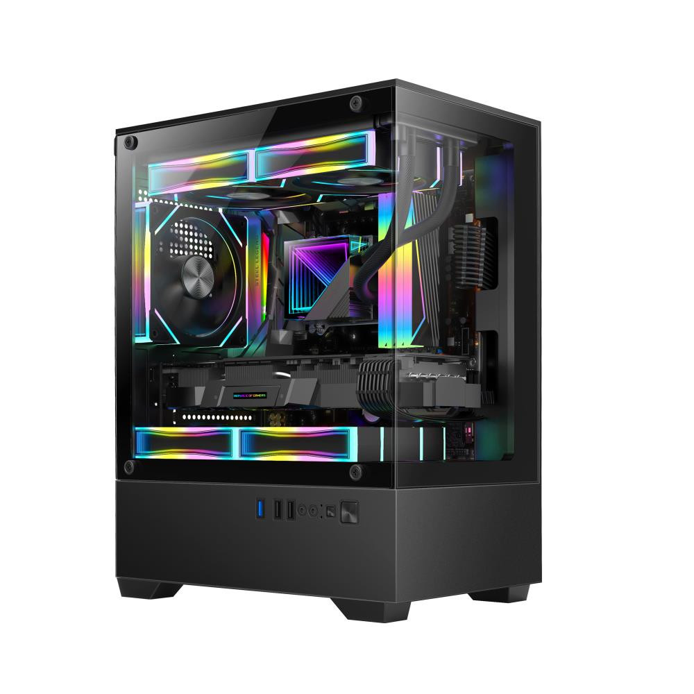 Case|GOLDEN TIGER|micro ATX|Black|Mini Tower|Raider SL-2|RAIDERSL-2