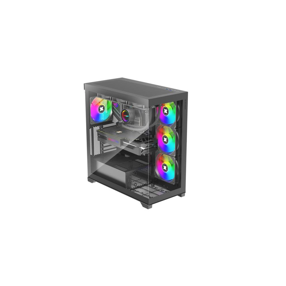 Case|XILENCE|ATX/micro ATX/Mini-ITX|Black|Midi Tower|PC|X818.ARGB