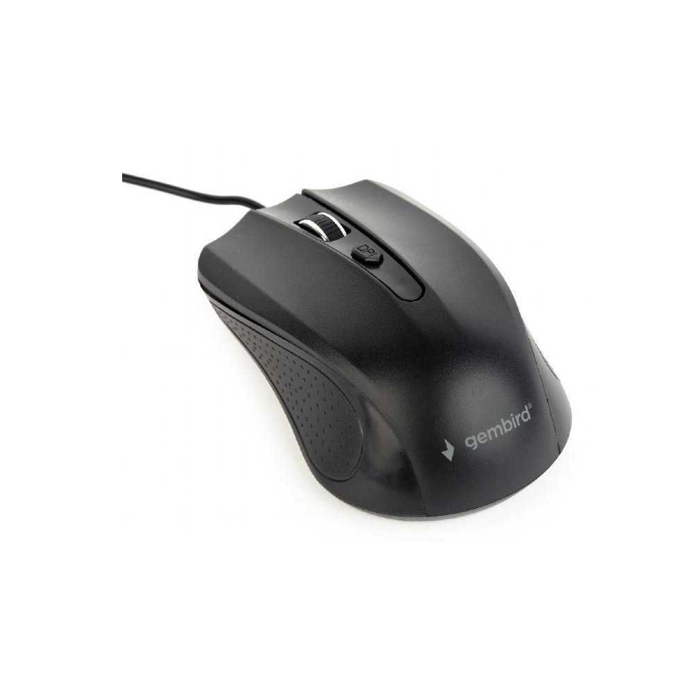 MOUSE USB OPTICAL BLACK/MUS-4B-01L GEMBIRD