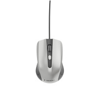 MOUSE USB OPTICAL BLACK/SILVER/MUS-4B-01-BS GEMBIRD