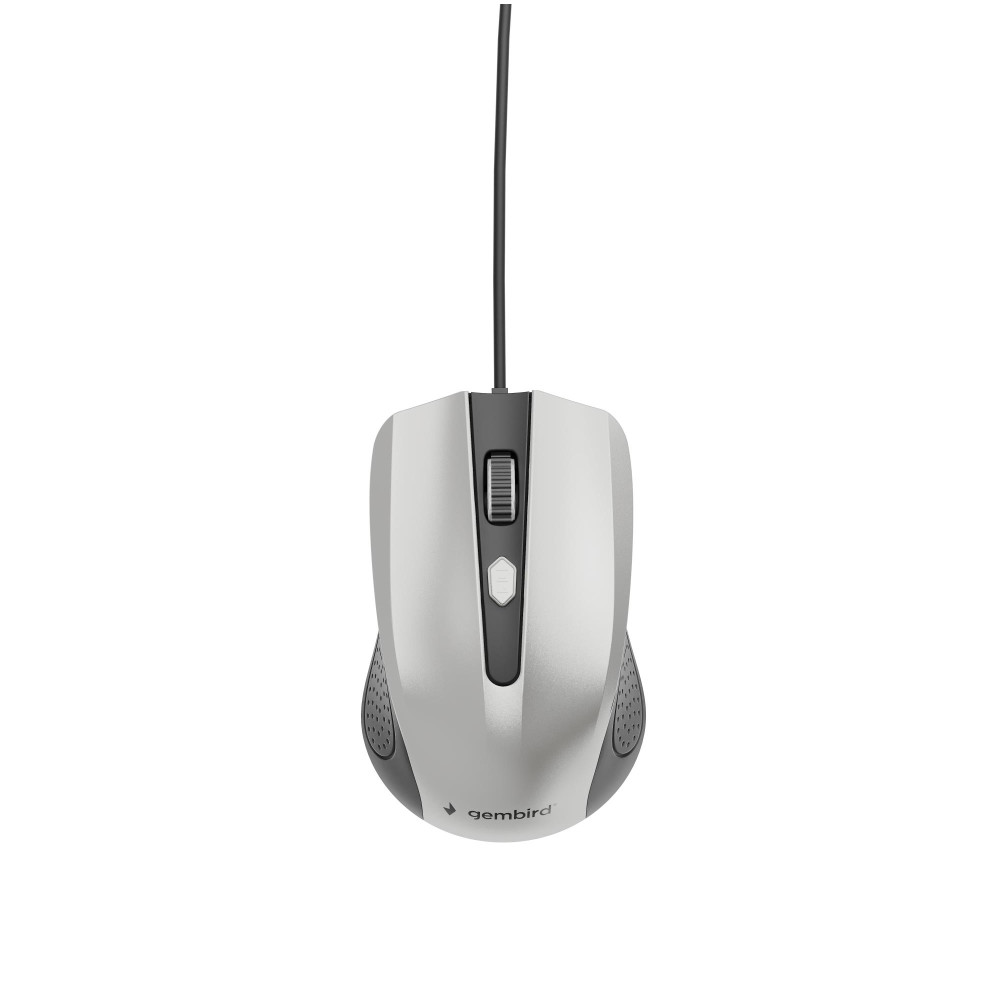 MOUSE USB OPTICAL BLACK/SILVER/MUS-4B-01-BS GEMBIRD