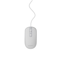MOUSE USB OPTICAL WHITE/SILVER/MUS-4B-06-WS GEMBIRD