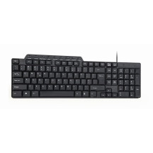 KEYBOARD MULTIMEDIA USB ENG/BLACK KB-UM-104 GEMBIRD