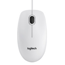 MOUSE USB OPTICAL B100/WHITE OEM 910-003360 LOGITECH