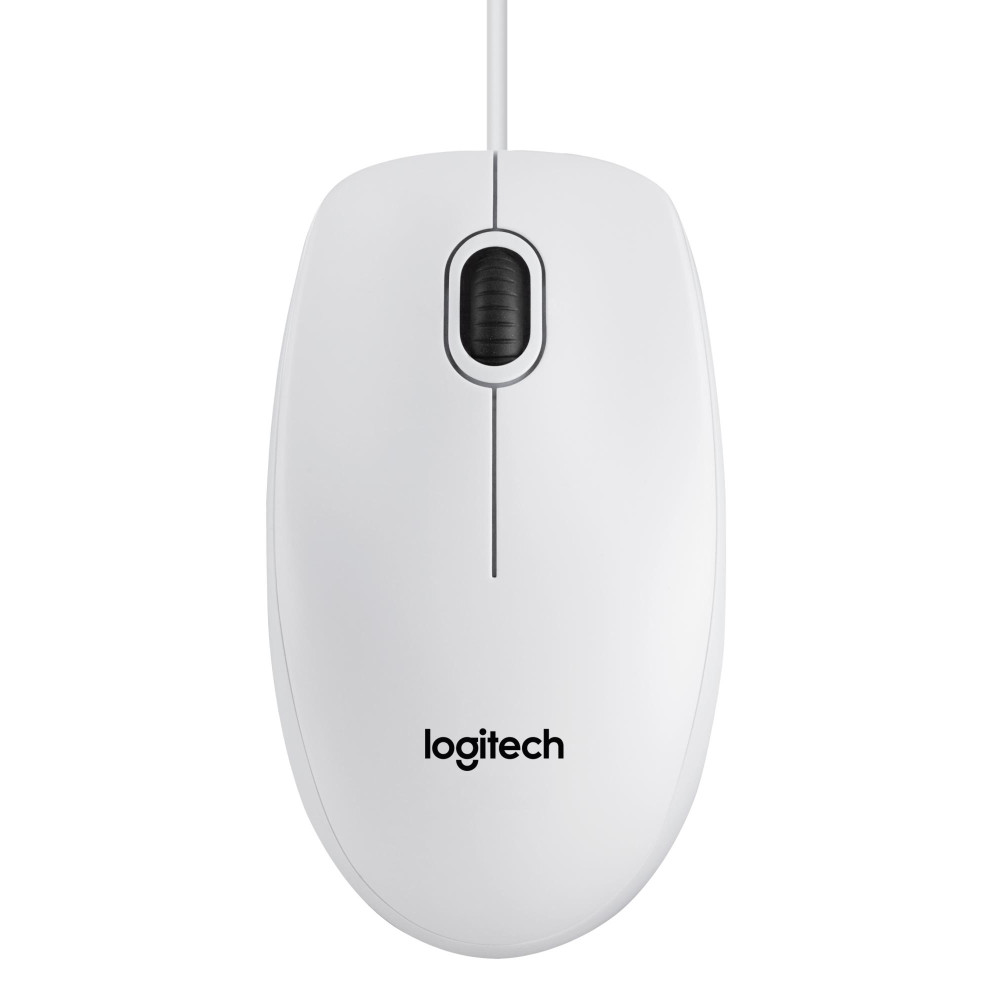 MOUSE USB OPTICAL B100/WHITE OEM 910-003360 LOGITECH