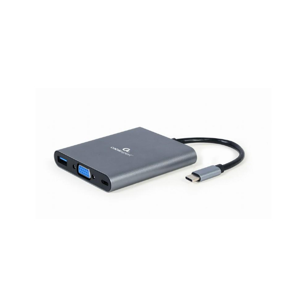 I/O ADAPTER USB-C TO HDMI/USB3/6IN1 A-CM-COMBO6-01 GEMBIRD