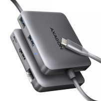 I/O HUB USB-C 5IN1 5GBPS/0.2M HMC-5HL AXAGON