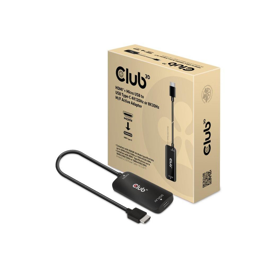 I/O ADAPTER USB-C TO USB/HDMI/M/F CAC-1336 CLUB3D