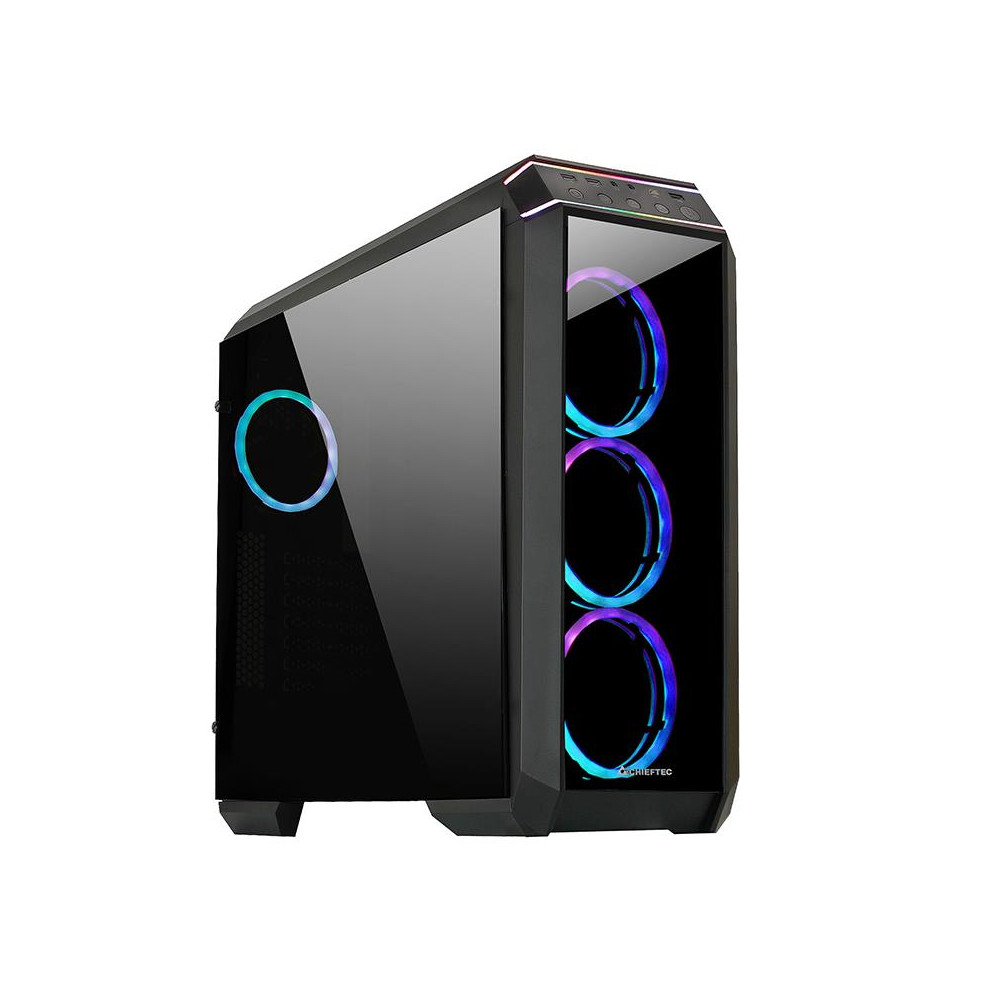 Case|CHIEFTEC|ATX/micro ATX/Mini-ITX|Black|Midi Tower|PC|GP-02B-UC-OP