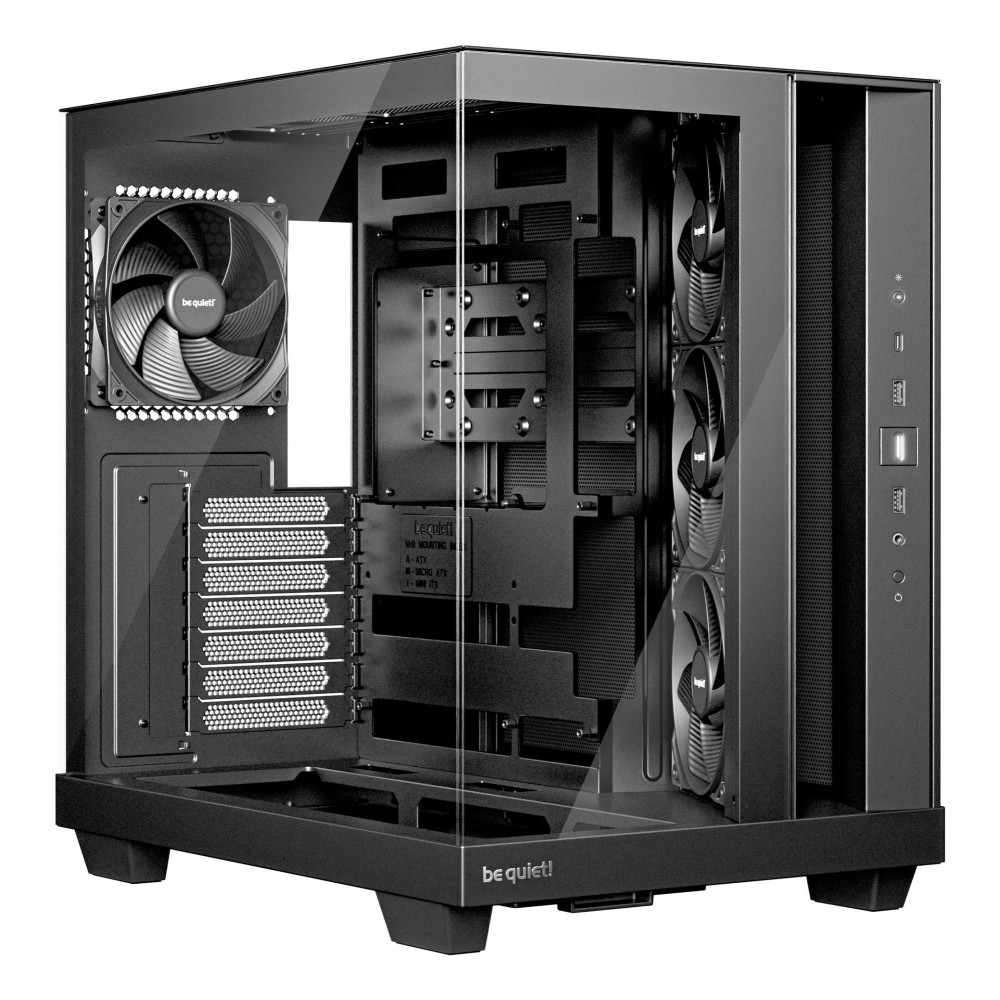 Case|BE QUIET|ATX/micro ATX/Mini-ITX|Black|Midi Tower|PC|BGW83