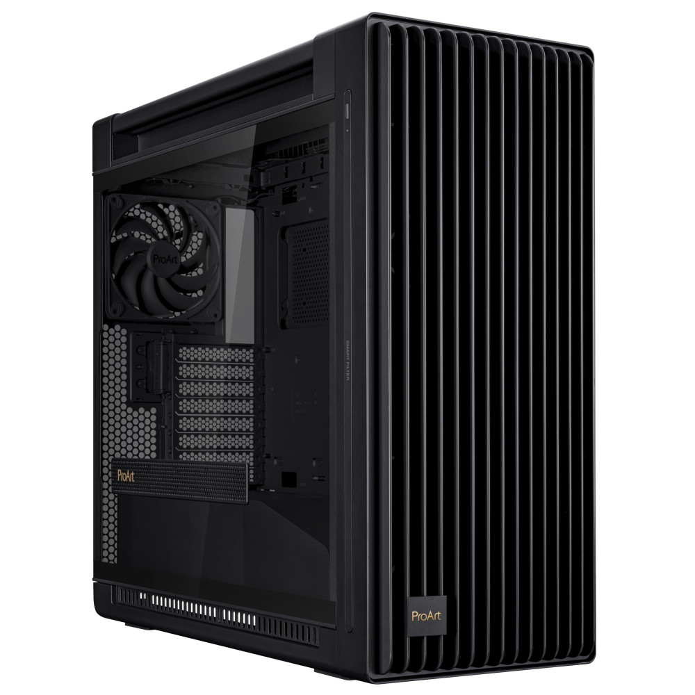 Case|ASUS|PA602|MidiTower|Case product features Transparent panel|Not included|ATX|EATX|MicroATX|MiniDTX|MiniITX|Colour Black|PR