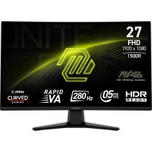 LCD Monitor|MSI|MAG 274CXF|27"|Gaming/Curved|Tilt|Matte|Panel VA|1920x1080|16:9|280 Hz|0.5 ms|Colour Black|MAG274CXF