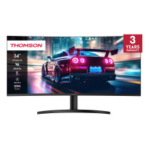 LCD Monitor|THOMSON|34 "|3440 x 1440 pixels|UltraWide Quad HD|LCD|Curved|M34QG7Y14C