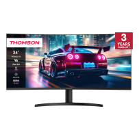 LCD Monitor|THOMSON|34 "|3440 x 1440 pixels|UltraWide Quad HD|LCD|Curved|M34QG7Y14C