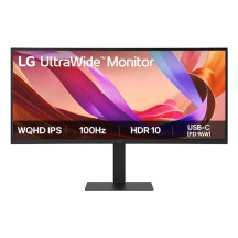 LCD Monitor|LG|34 "|3440 x 1440 pixels|Wide Quad HD|Native aspect ratio 21:9|LCD|Curved|34U650A-B